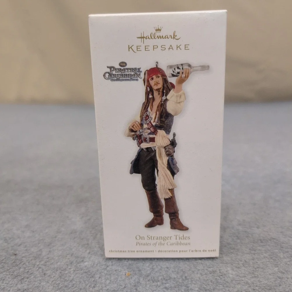 Hallmark Keepsake Captain Jack Sparrow On Stranger Tides Pirates Ornament 2012 - Picture 1 of 3